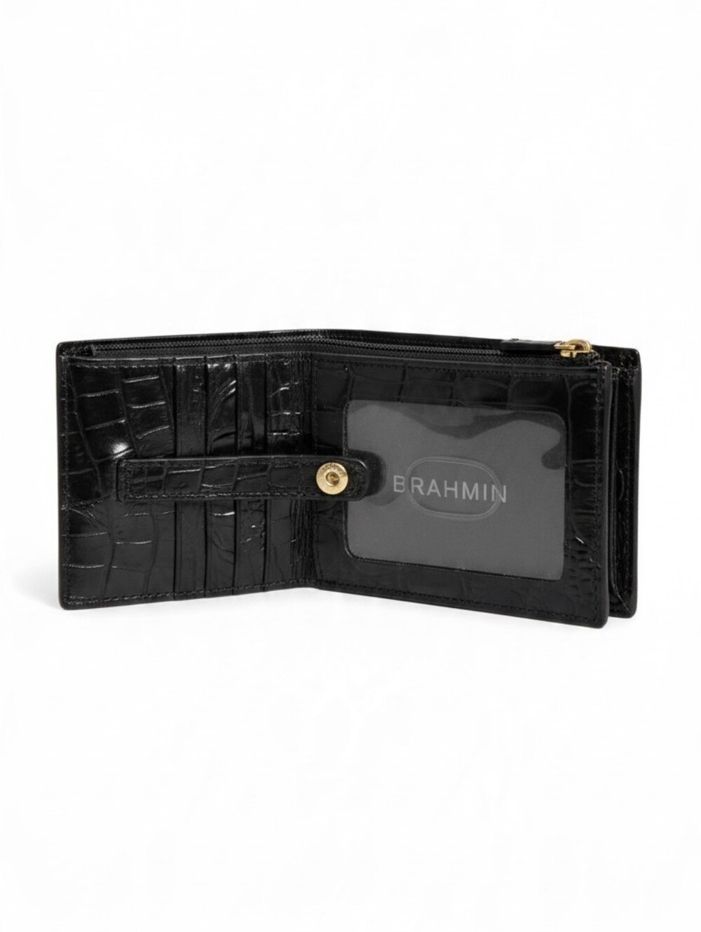 Brahmin Melbourne Leather Credit Card Wallet